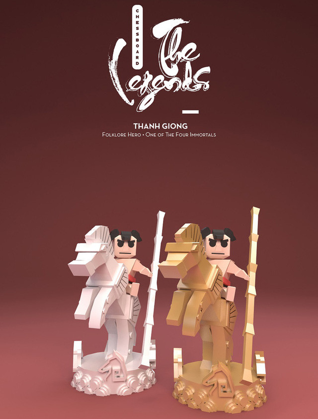 Độc đáo bộ cờ vua dân tộc của 9x Sài thành ảnh 7