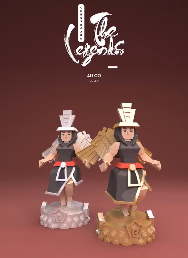 Độc đáo bộ cờ vua dân tộc của 9x Sài thành ảnh 6