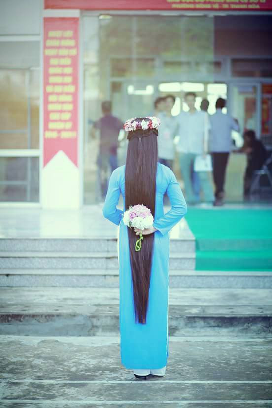 “Đứng hình” trước vẻ xinh đẹp của cô gái có mái tóc dài 120cm ảnh 9