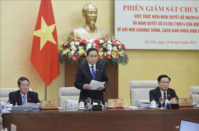 Phó Chủ tịch Thường trực Quốc hội Trần Thanh Mẫn phát biểu. Ảnh: Doãn Tấn/TTXVN Phó Chủ tịch Thường trực Quốc hội Trần Thanh Mẫn phát biểu. Ảnh: Doãn Tấn/TTXVN
