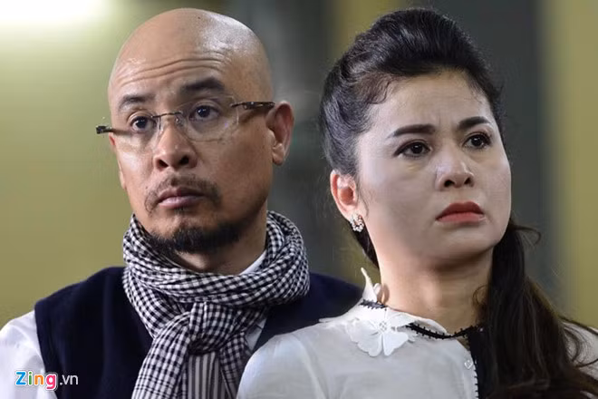 Vợ chồng "vua cà phê" Trung Nguyên.