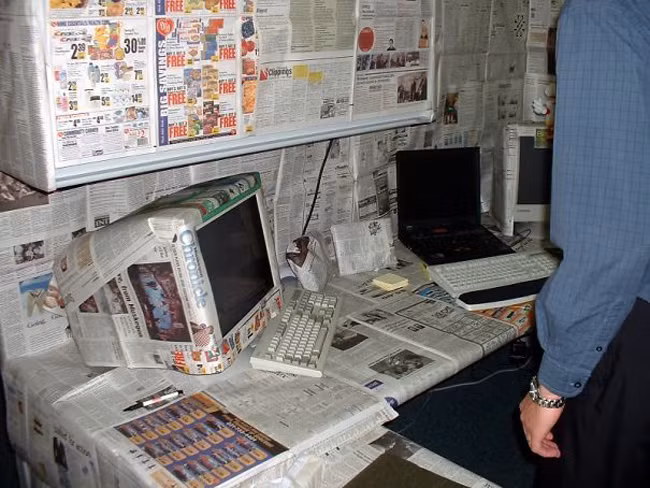 hinh anh kho do khi "dot nhap" van phong cua dan cong so hinh anh 2