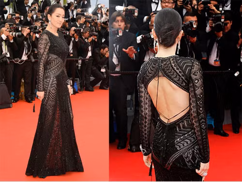 Nữ diễn viên trên thảm đỏ năm 2014.