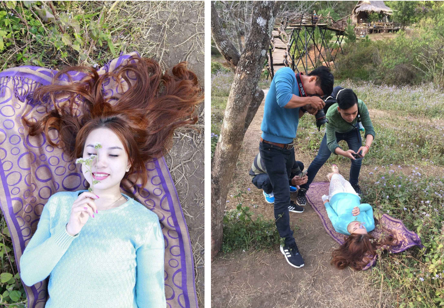 Khi bạn chuyên sống ảo mà lại còn có thêm hội bạn có tâm.