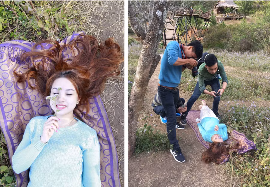 Khi bạn chuyên sống ảo mà lại còn có thêm hội bạn có tâm.