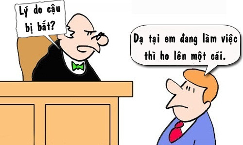 Bị bắt vì ho trong giờ làm việc 