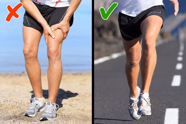 Chuột rút Liên tục bị chuột rút là dấu hiệu cảnh báo cơ thể đang thiếu hụt magie và canxi.