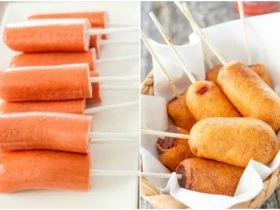 Xúc xích vỏ giòn ngon miệng dễ làm