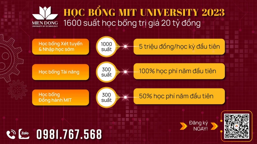 Xét tuyển online bằng học bạ với thao tác đơn giản, thí sinh có nhiều cơ hội nhận học bổng giá trị ngay từ bây giờ. 