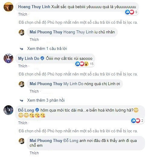 Cắt phăng mái tóc dài, Mai Phương Thúy được loạt mỹ nhân Việt khen nức nở ảnh 3 Cắt phăng mái tóc dài, Mai Phương Thúy được loạt mỹ nhân Việt khen nức nở ảnh 3