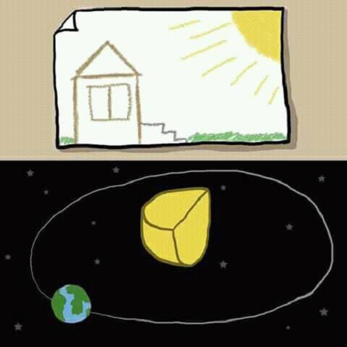 Khi tranh vẽ của bé biến thành thực tế.