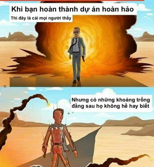 Phía sau thành công.