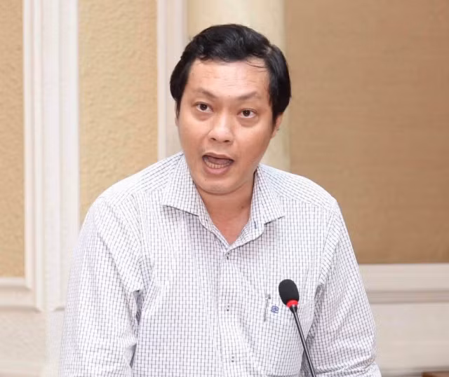 Ông Nguyễn Thành Trung - Chánh văn phòng Sở GD&amp;ĐT TP.HCM. Ảnh: Báo Nông nghiệp