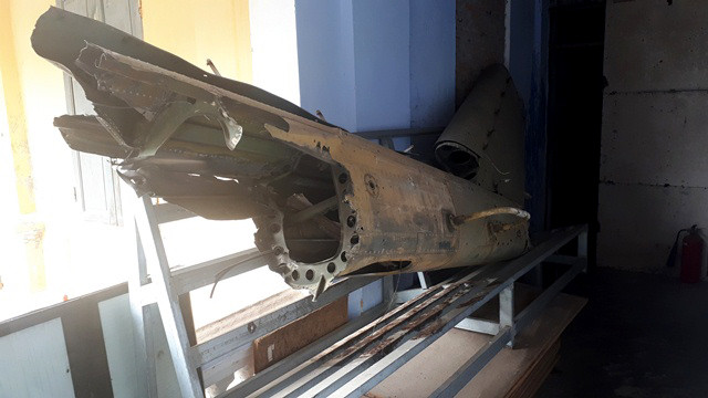 Nhiều hiện vật phải “đặt tạm” ở hành lang các phòng ban của bảo tàng Nhiều hiện vật phải “đặt tạm” ở hành lang các phòng ban của bảo tàng