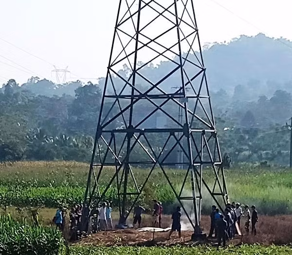 Hiện trường – nơi anh Th. treo cổ tự vẫn