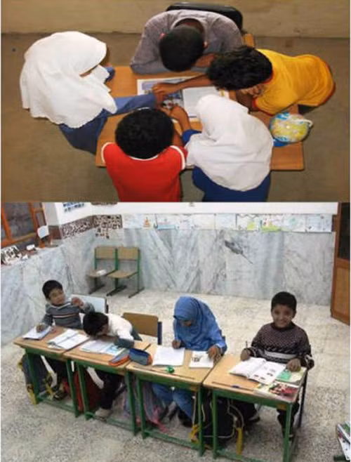 Trường học Kalou ở Irain là trường nhỏ nhất với 4 học sinh. nhung-thu-nho-xiu-kho-tin-tren-khap-the-gioi-6