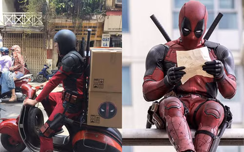 Deadpool đã chính thức sang Việt Nam giao hàng. Deadpool đã chính thức sang Viêt Nam giao hàng.