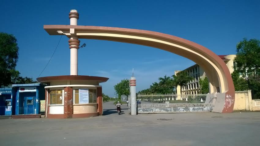  Trường ĐH Hồng Đức, số 565 Quang Trung, P. Đông Vệ, Thành phố Thanh Hóa. Ảnh: Nguyễn Quỳnh 