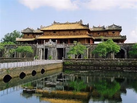 Cung đình Huế thời xưa.