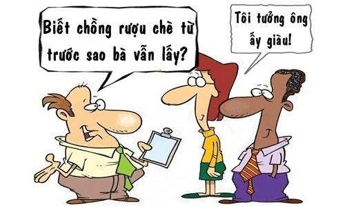 Lý do lấy chồng bợm nhậu 