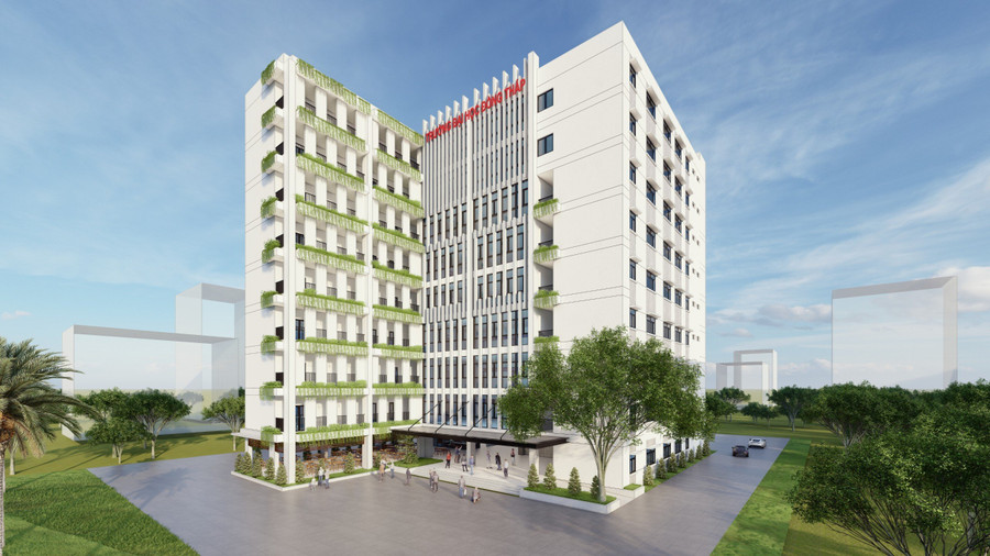 Trường ĐH Đồng Tháp khởi công xây dựng nhà giảng đường trên 90 tỷ đồng ảnh 2 Trường ĐH Đồng Tháp khởi công xây dựng nhà giảng đường trên 90 tỷ đồng ảnh 2