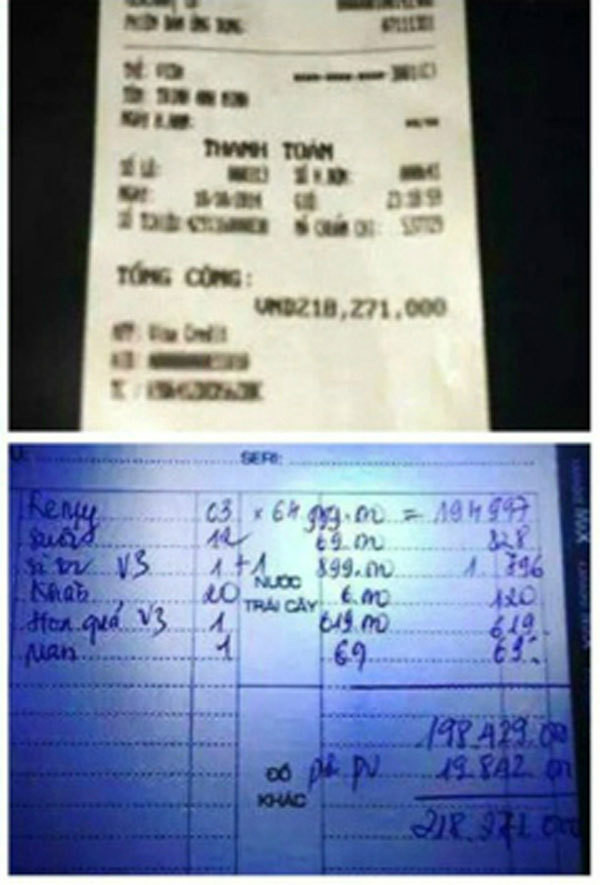 Một đêm chơi bar đốt 2 tỷ: Choáng độ chơi đại gia Hà Thành Một đêm chơi bar đốt 2 tỷ: Choáng độ chơi đại gia Hà Thành