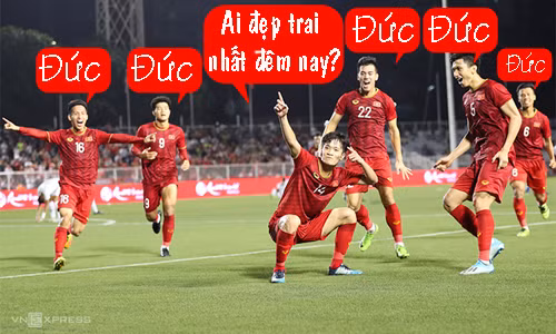 Đức đẹp trai nhất đêm nay.