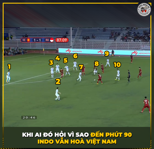 Indonesia thành công với lối đá này trước người Thái. Indonesia thành công với lối đá này trước người Thái.