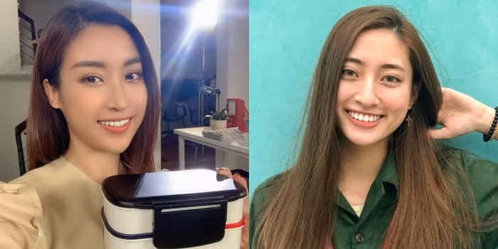 Ngỡ ngàng sự giống nhau của Hoa hậu Lương Thùy Linh và Đỗ Mỹ Linh