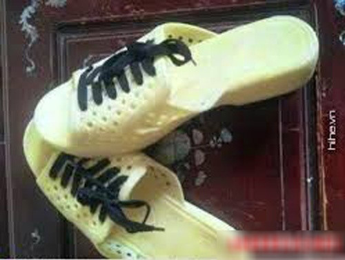 Đôi dép tình yêu và những hình ảnh hài hước về đôi dép ảnh 10