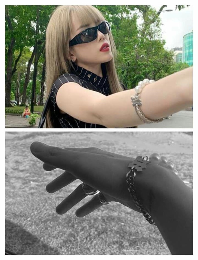 Cặp sao được phát hiện được vòng tay giống nhau. Cặp sao được phát hiện được vòng tay giống nhau.