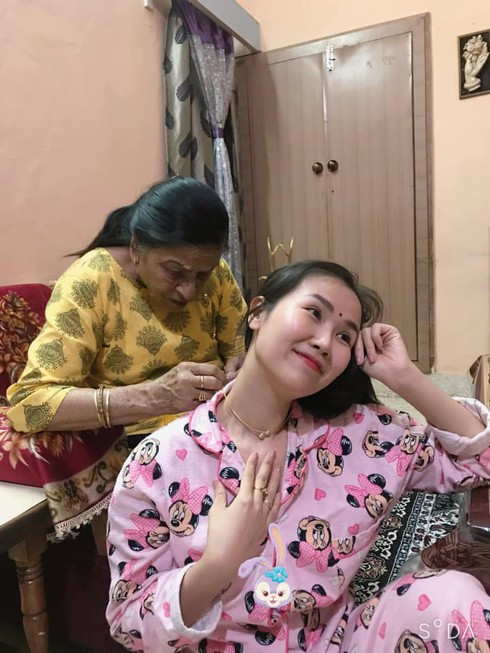 Võ Hạ Trâm được mẹ chồng Ấn Độ cưng chiều hết mực, “số hưởng” bậc nhất showbiz ảnh 2