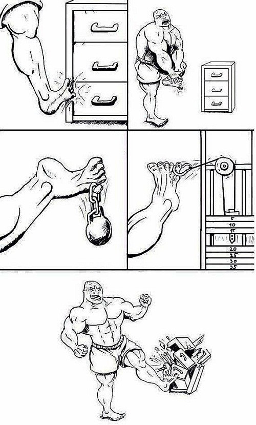 Khi ngón chân út báo thù. Khi ngón chân út báo thù.