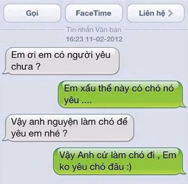  Cười "không nhặt được mồm" những tin nhắn "bá đạo" ảnh 2