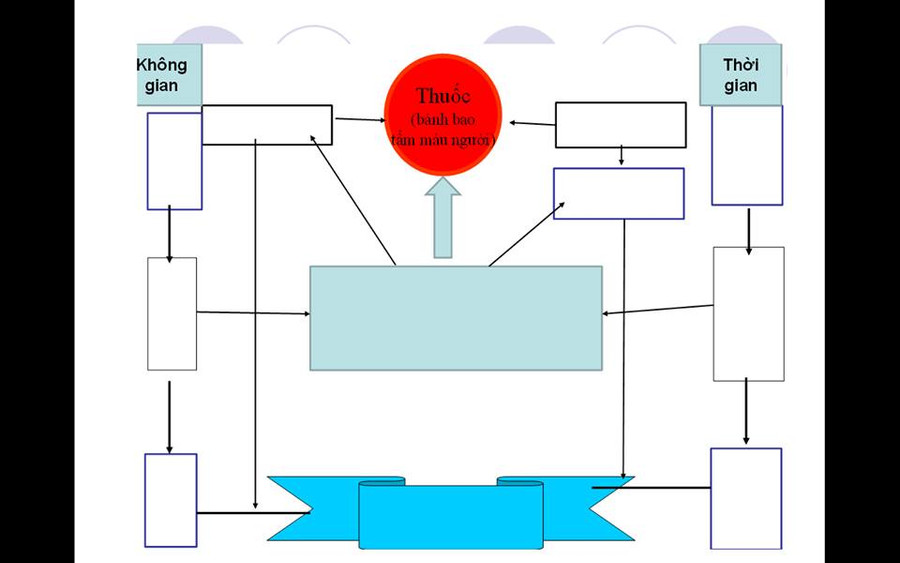 Sơ đồ tóm tắt truyện ngắn “Thuốc” (Ngữ văn 12) 