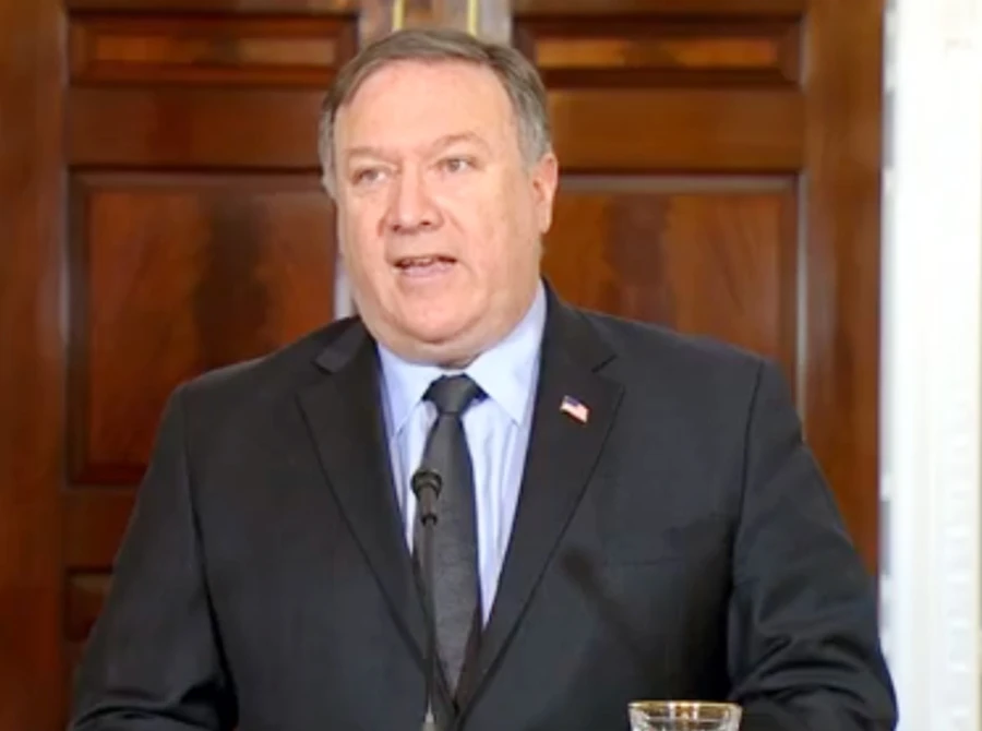 Ngoại trưởng Mike Pompeo phát biểu tại Nhà Trắng