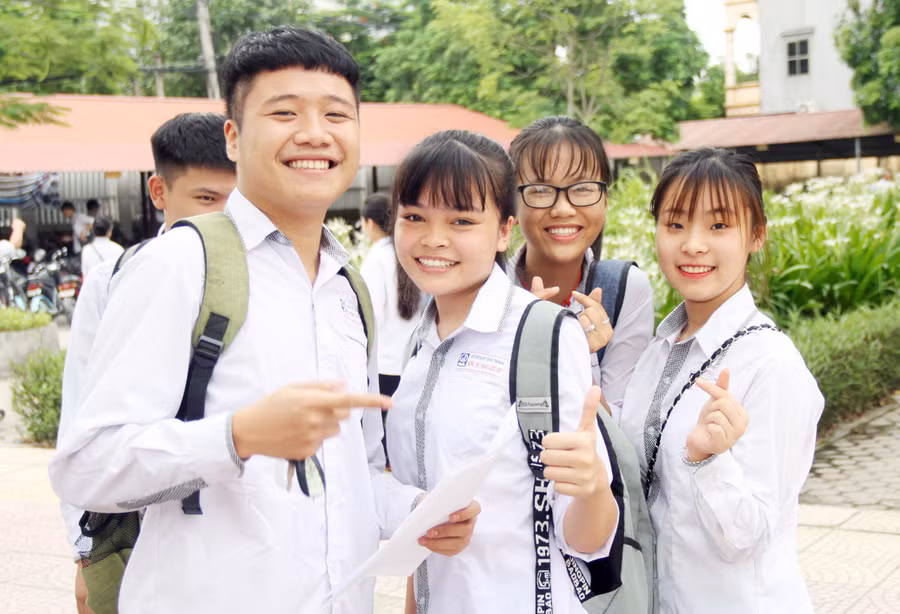 Thí sinh dự thi Kỳ thi THPT quốc gia 2018