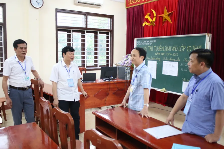 Thái Nguyên đảm bảo kỳ thi tuyển sinh lớp 10 diễn ra an toàn, nghiêm túc.