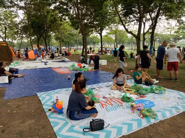 Khám phá 4 điểm cắm trại tuyệt đẹp ngay giữa Hà Nội trong dịp nghỉ lễ - 3