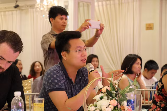 Ông Trần Quang Hưng, Uỷ viên ban chấp hành Trung ương đoàn khoá XV - Phó Trưởng ban Thanh niên, Trường học Thành Đoàn Hà Nội – nhiệm kỳ 2017-2022.