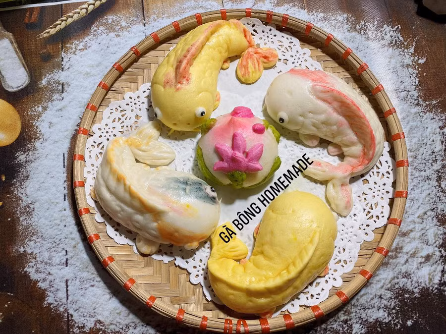 Bộ sưu tập bánh bao "nhìn là thèm" nhưng không ai nỡ ăn của mẹ 8X ảnh 1