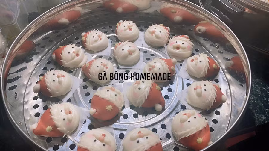 Bộ sưu tập bánh bao "nhìn là thèm" nhưng không ai nỡ ăn của mẹ 8X ảnh 10