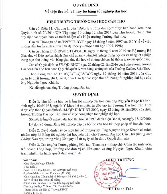 điều bác sĩ dùng bằng trung học giả xuống làm y sĩ hình 1 dieu bac si dung bang trung hoc gia xuong lam y si hinh 1