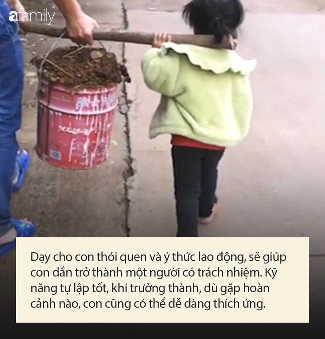 Cha mẹ đừng bao giờ nghĩ “con vẫn còn nhỏ chưa thể làm được việc” ảnh 2 Con vẫn còn nhỏ chưa thể làm được việc - cha mẹ sẽ thôi suy nghĩ đó nếu nhìn thấy những cảnh này-3