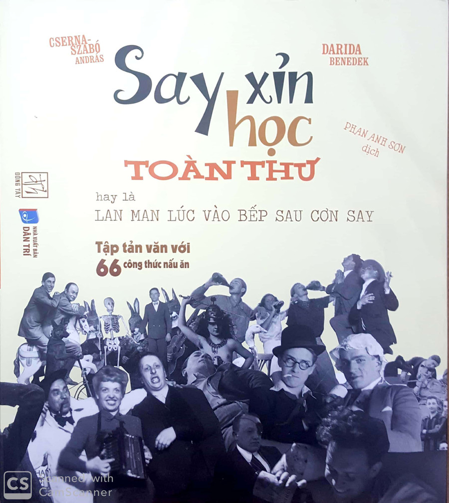 Tác phẩm văn học Hungary vừa được dịch và phát hành tại Việt Nam: “Say xỉn học toàn thư”. Tác phẩm văn học Hungary vừa được dịch và phát hành tại Việt Nam: “Say xỉn học toàn thư”.