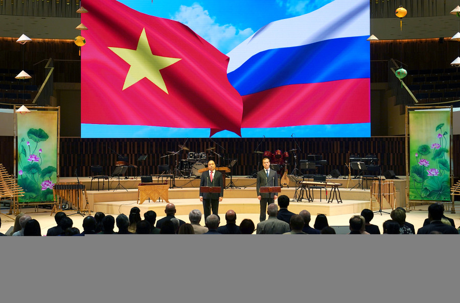 Lễ khai mạc Năm chéo Việt-Nga. Ảnh: VGP/Quang Hiếu Lễ khai mạc Năm chéo Việt-Nga. Ảnh: VGP/Quang Hiếu