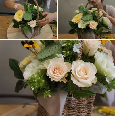 2 cách cắm hoa đơn giản trang trí nhà đẹp tinh tế ảnh 6