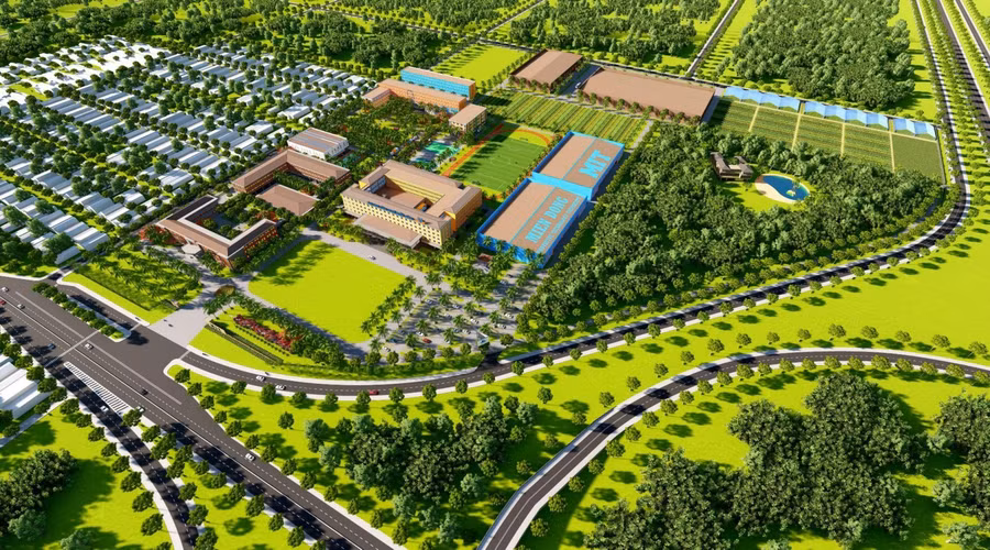 Trong giai đoạn tiếp theo, kế hoạch của trường là mở rộng lên diện tích 24 ha với khuôn viên đẹp, cơ sở vật chất hiện đại, môi trường thân thiện