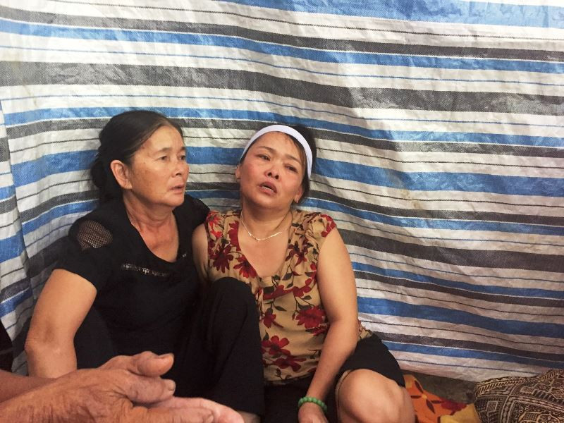 Bà Nguyệt đau lòng khi cùng lúc mất cả con lẫn cháu.