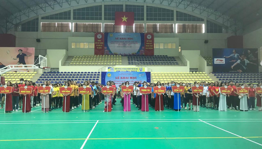 Tổng số có 20 đoàn với 468 vận động viên tham gia giải.